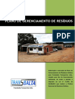 Plano de gerenciamento de resíduos para empresa de transportes