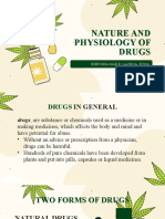 CRI 325 Week 1-3_3-Nature and Physiology of Drugs