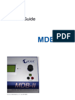 User Guide MDB-II EN