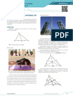 Geometria Plana: Triângulos Ii: Cevianas E Pontos Notáveis de Um Triângulo