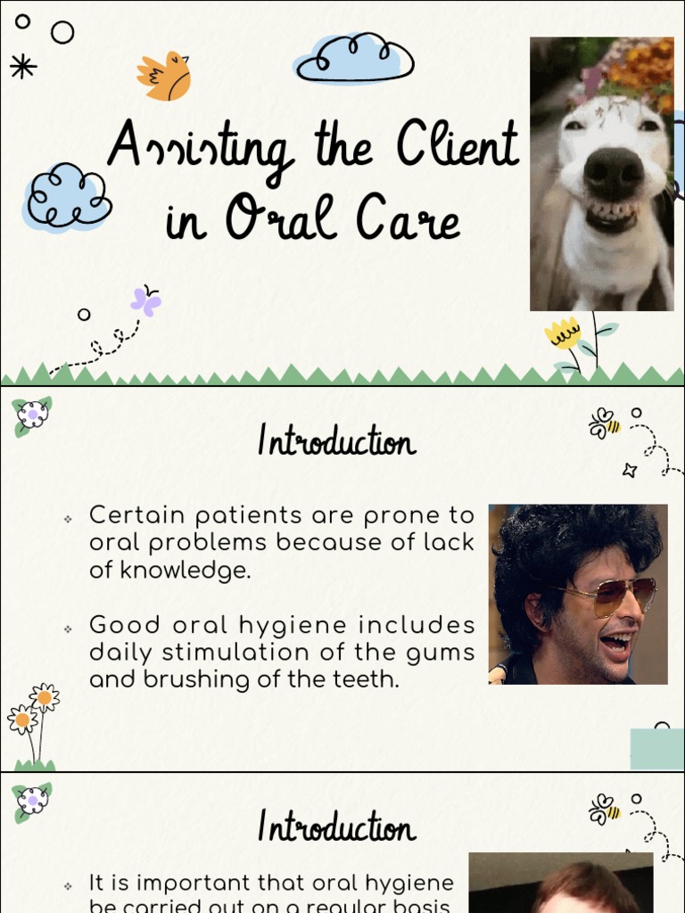 Oral Care for Prone Patients | PDF | Oral Hygiene | Human Tooth