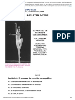 BALLET DANCE - DANZA-DANCE-DANSE-DANS-TANZ - BAILETIN E-ZINE - El Proceso de Creación Coreográfica - CRISTINA MENDOZA