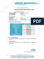 Metabisulfito de Sodio Grillo FCC Datasheet