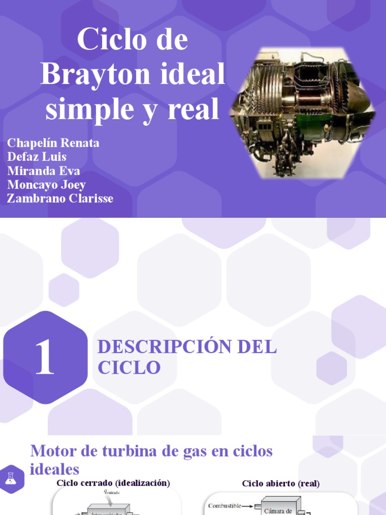 Ciclo Brayton Real y Abierto | PDF | Tecnología energética | Naturaleza