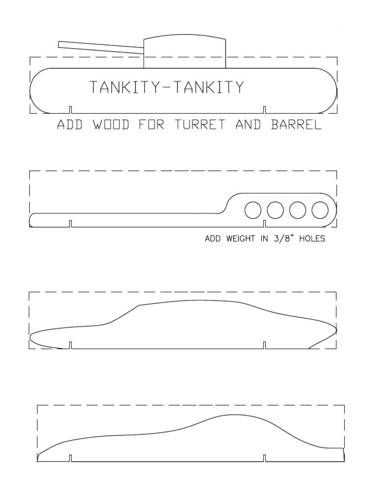Pinewood Derby Templates 21 PDF