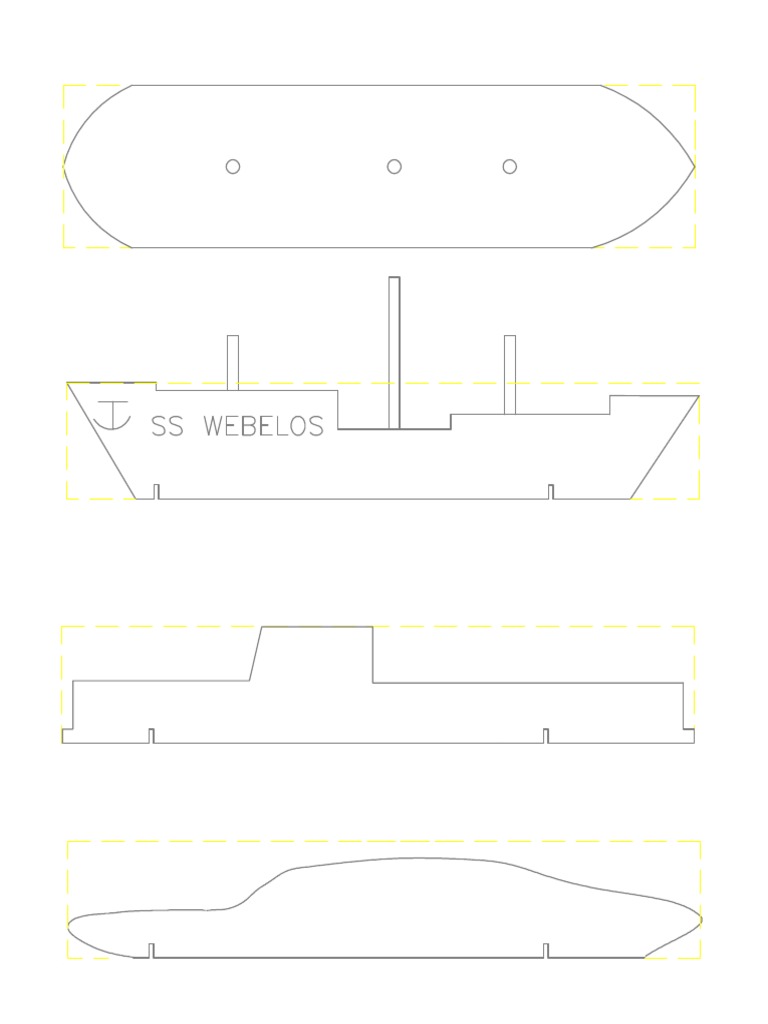 Pinewood Derby Templates 24 PDF