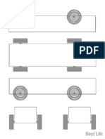 Pinewood Derby Templates 26