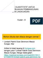 Kuliah 8 - Metode Kuantitatif dalam pembuatan Keputusan