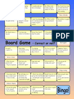Board Game Correct or Not Elementary Preintermedia Fun Activities Games 851