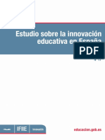 Estudio Innovacic3b3n Educ Espac3b1a