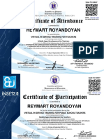 Certificate of Attendance and Participation (16)