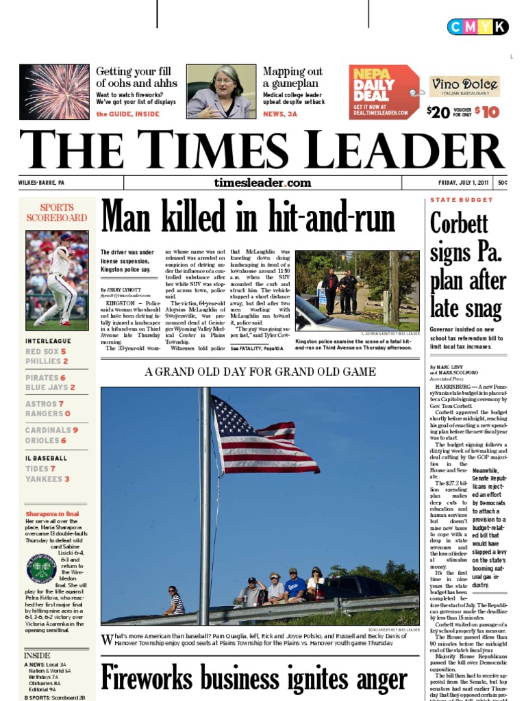 Times Leader 07-01-2011 | PDF | Theft | Homelessness