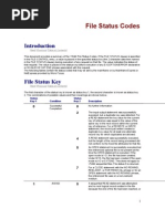 VSAM-File Status Codes