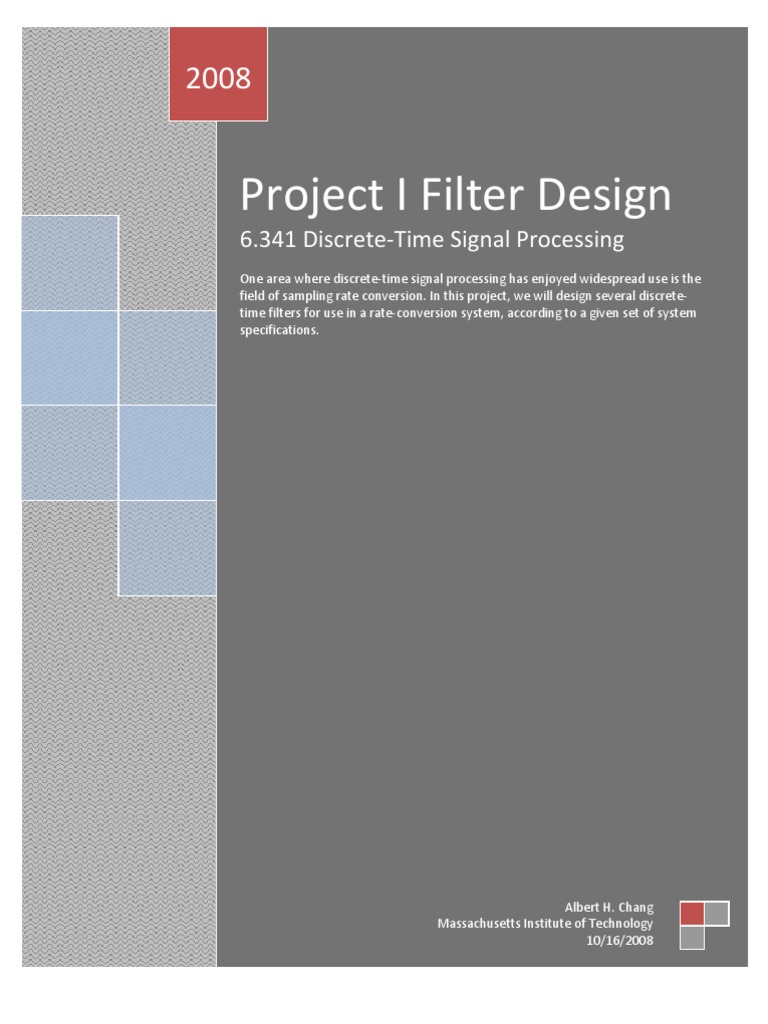MATLAB Digital Lowpass Filter Design | PDF | Filter (Signal Processing ...