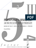 Paul T., Jr. Costa, Thomas A. Widiger - Personality Disorders and The Five-Factor Model of Personality-American Psychological Association (APA) (2002)