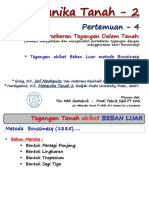 04-Persebaran Tegangan Dalam Tanah