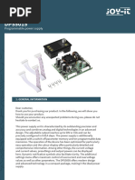 JT DPS5015 Manual