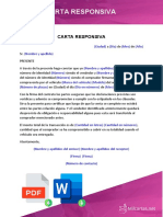 Carta Responsiva