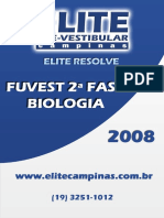 Fuvest 08 Fase2 Bio ELITE