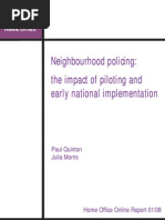 Neighbourhood Policing