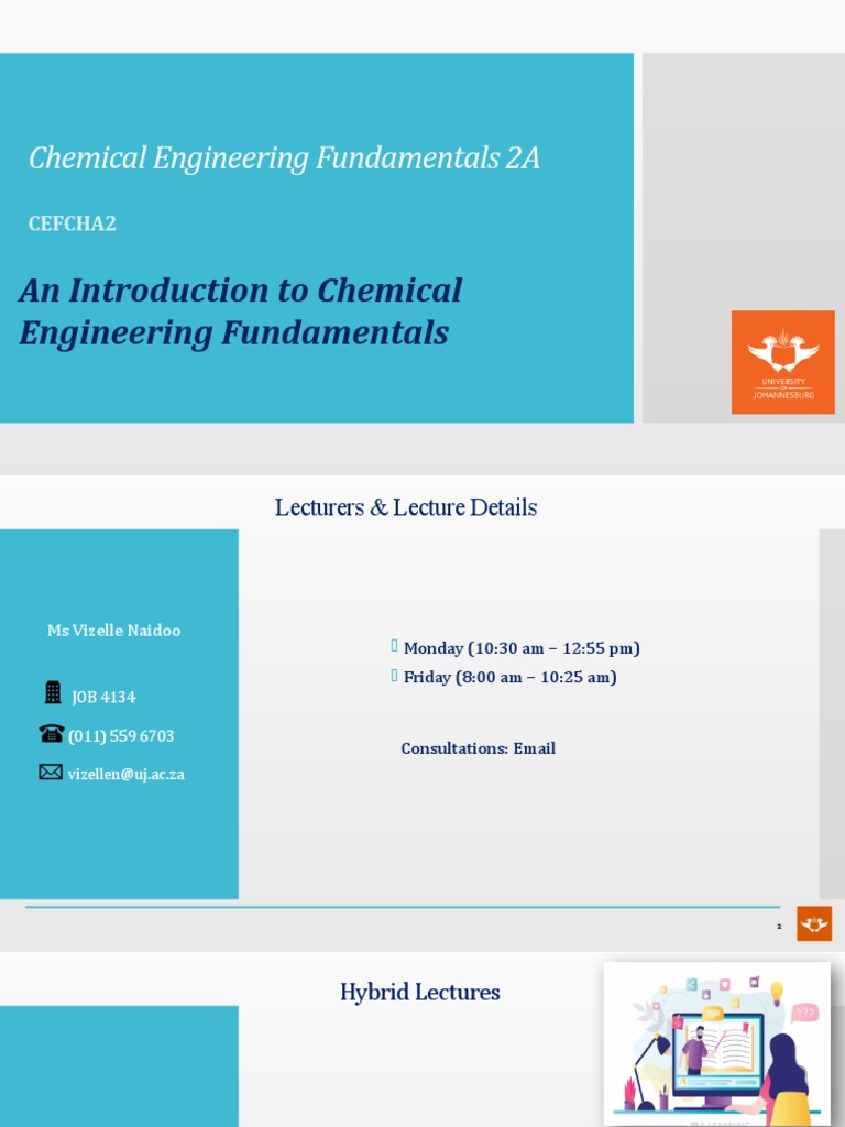 Lecture 1 - Introduction To Fundamentals 2A | PDF