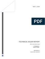 Sample Technical Solar Report
