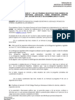 Impugnación Preguntas Examen Secretarios Judiciales P.I. 2010