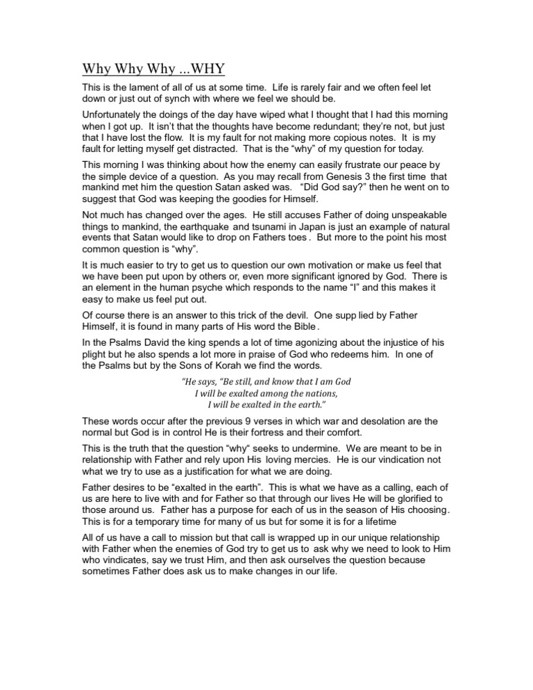 MMW Why Why Why | PDF | Language Arts & Discipline | Self-Improvement