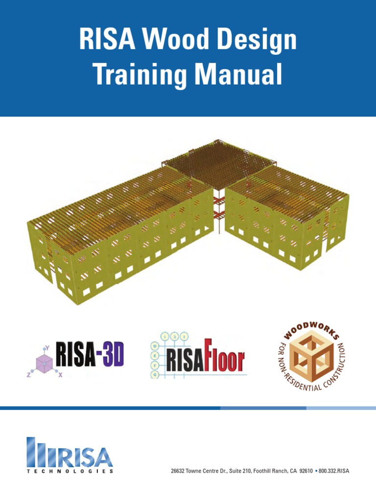 RISA Wood Design Training Manual | PDF | Truss | Spreadsheet
