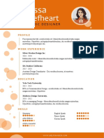 Bubbly CV Resume Template