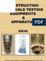 Construction Testing Equipment Guide