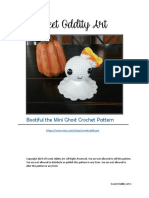Sweet Oddity Art: Bootiful The Mini Ghost Crochet Pattern