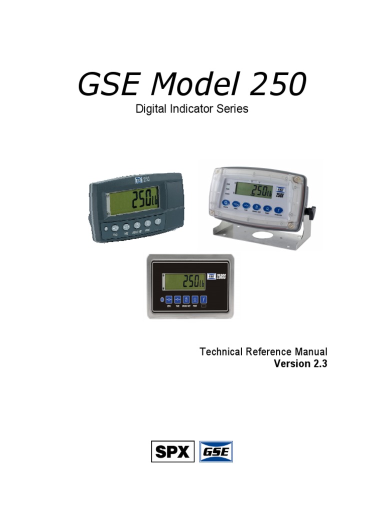 GSE 250 PDF Relay Electrical Connector