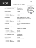 Town of Canmore Memorandum For Permission To Appeal Land and Property Rights Tribunal's Decisionofcanmorev2