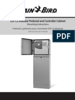 Man - ESP LXModular Pedestal Cabinet Instructions