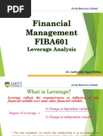 Leverage Analysis