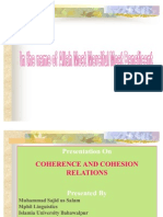Cohesion and Coherence 1224552963587167 8