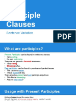 Participle Clauses