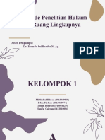 Kelompok 1 (MetodePenelitianHukum)