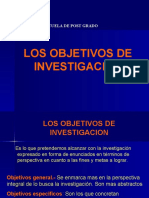 6 OBJETIVOS DE INVESTIGACION