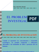 5. PROBLEMA DE INVESTIGACION