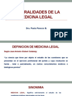 Introducción a la medicina legal en