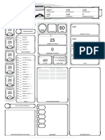 5E CharacterSheet Fillable