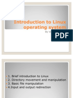 Introduction To Linux Operating System