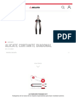 23 - Alicate Cortante Diagonal - Bellota