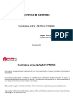 Contratos IAFAS-IPRESS