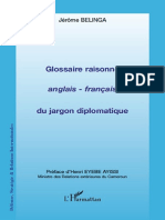 Glossaire Raisonné Anglais-français Du Jargon Diplomatique ( PDFDrive )