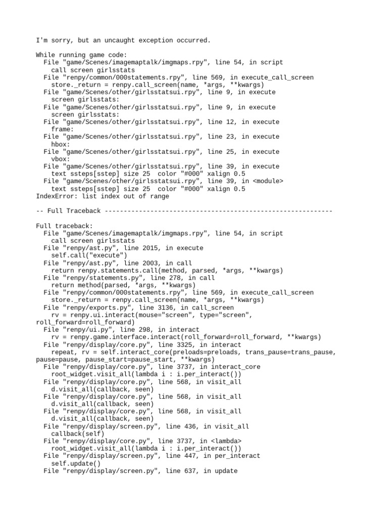 Traceback | Download Free PDF | Computer Programming | Computing