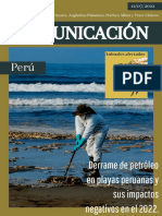 Derrame de Petróleo en Playas Peruanas y Sus Impactos Negativos en El 2022 - Revista de Comunicación - Grupo 5 - 1N (2)