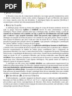 Filosofia — Introdução a filosofia